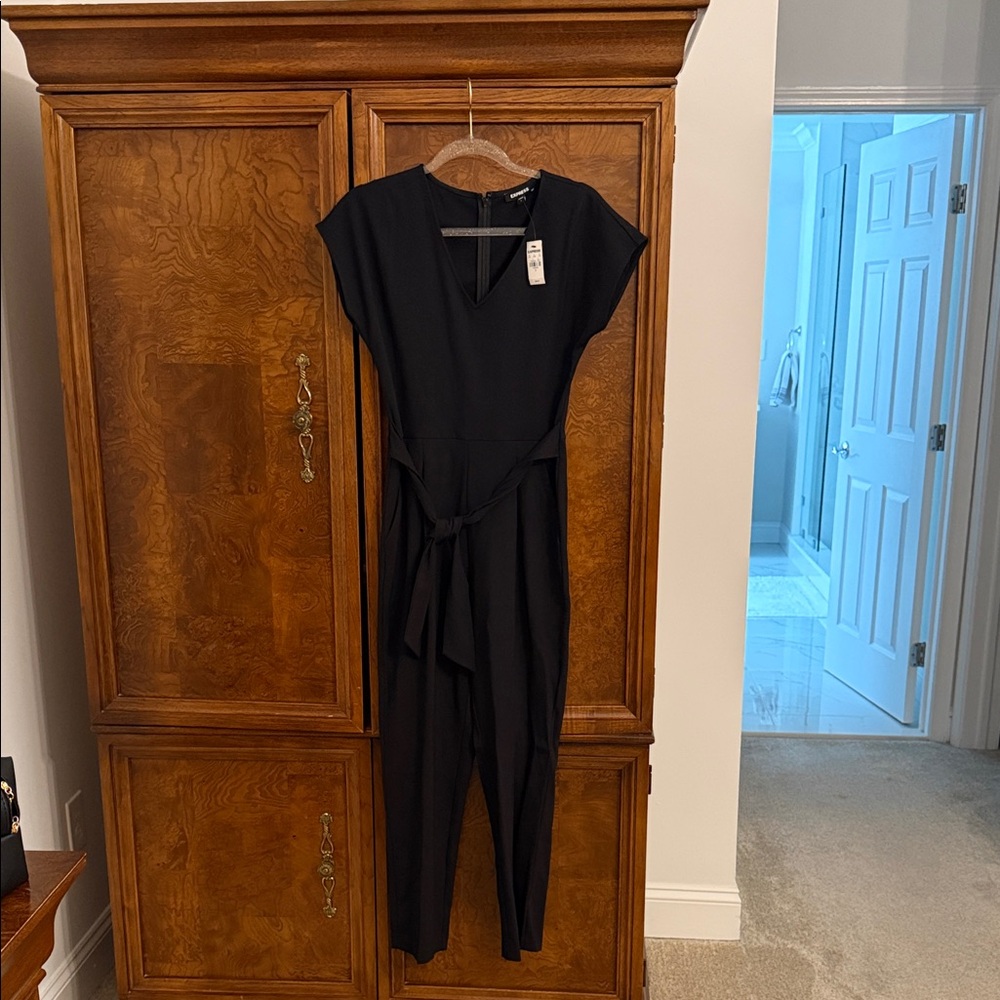 Express Classic Black Jumpsuit